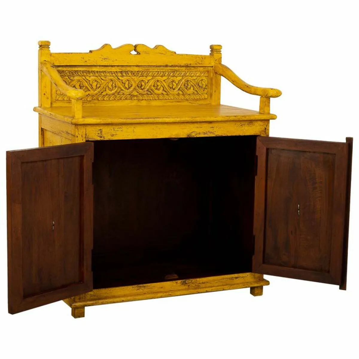 Buffet alexandra house living jaune bois 42 x 70 x 85 cm d163266635. Diaytar est le résultat de milliers d'heures de recherche et développement pour vous offrir une offre généraliste d'exception.
