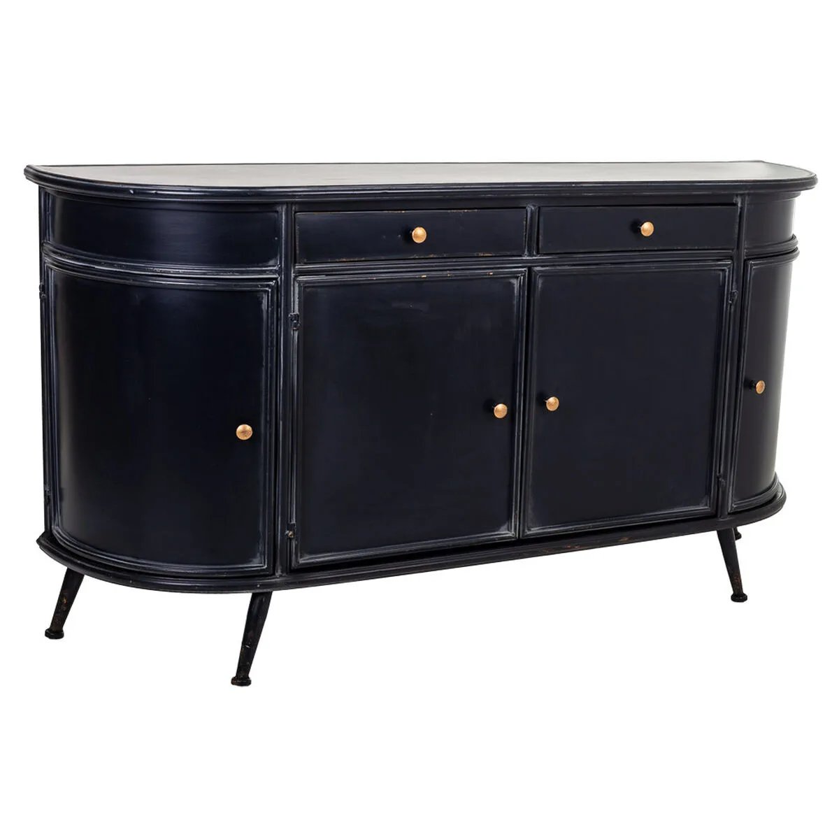 Buffet alexandra house living noir fer 40 x 80 x 150 cm d163073339. Notre équipe chez Diaytar est votre équipe de choc, dévouée à débusquer les produits qui méritent votre attention.