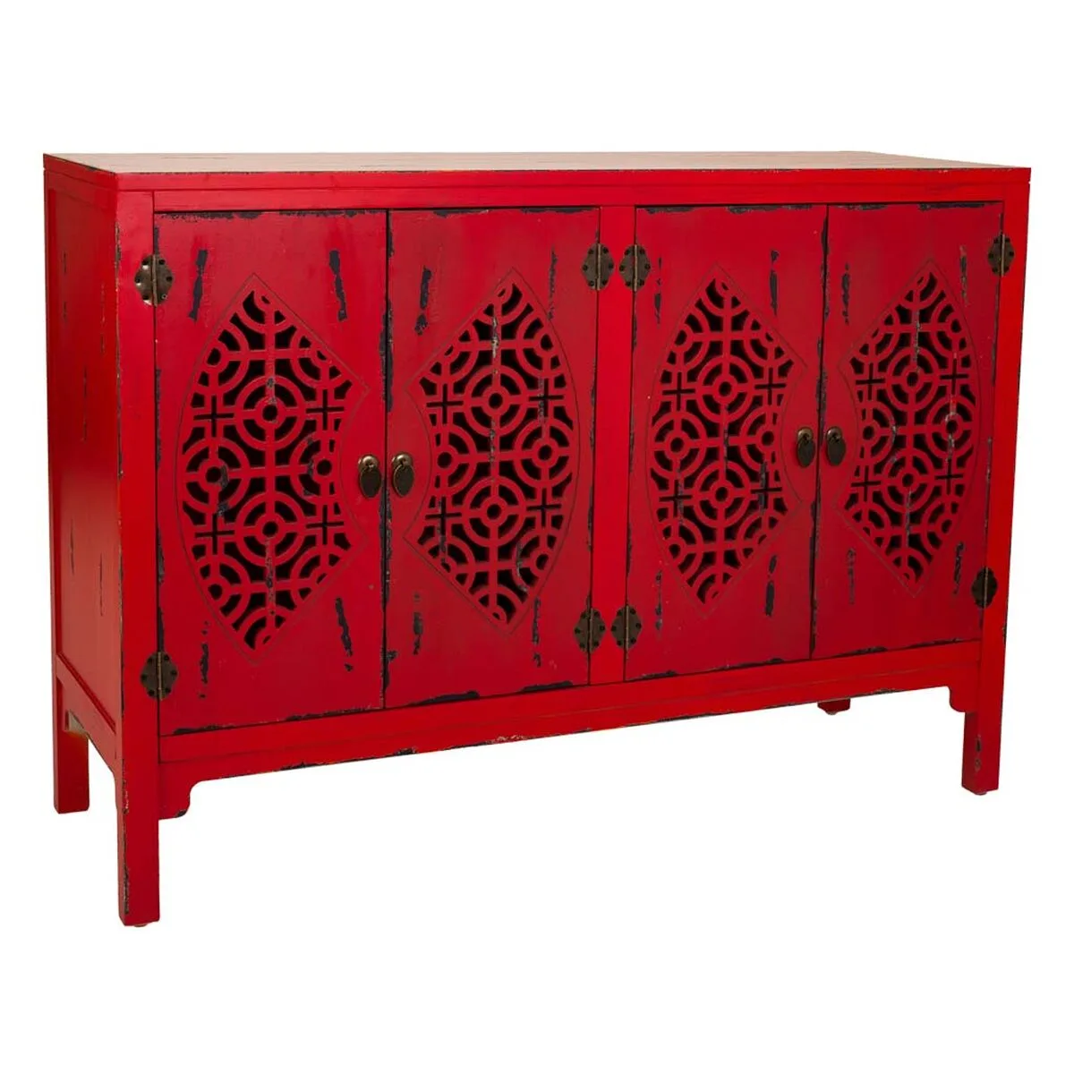 Buffet alexandra house living rouge bois d epicea bois mdf 40 x 86 x 120 cm d163131857. Diaytar : Parce que vous méritez le meilleur, nous sélectionnons l'excellence.
