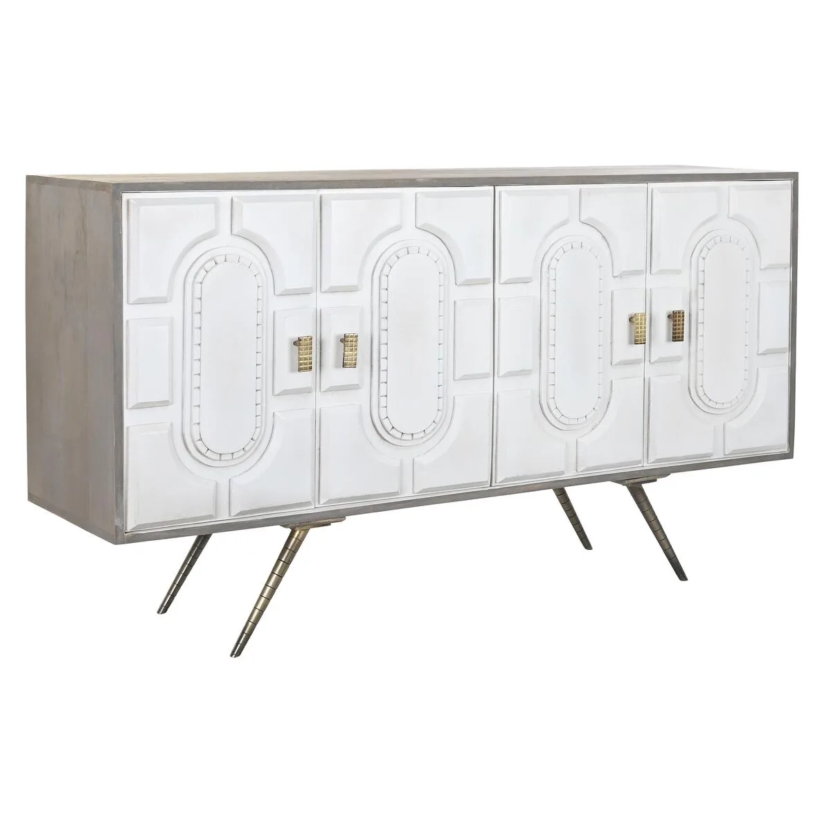 Buffet dkd home decor blanc gris dore metal bois de manguier 152 x 43 x 84 cm s303446685. L'aventure Diaytar est une quête permanente de sens et d'esthétisme à travers des produits soigneusement pensés.