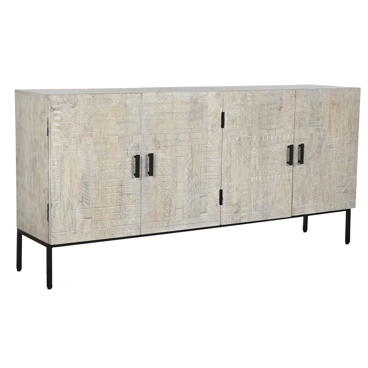Buffet home esprit blanc metal bois de manguier 180 x 40 x 85 cm s306087410. Diaytar, c'est l'alchimie parfaite entre la froide efficacité de la tech et la chaleur rassurante des produits de qualité.
