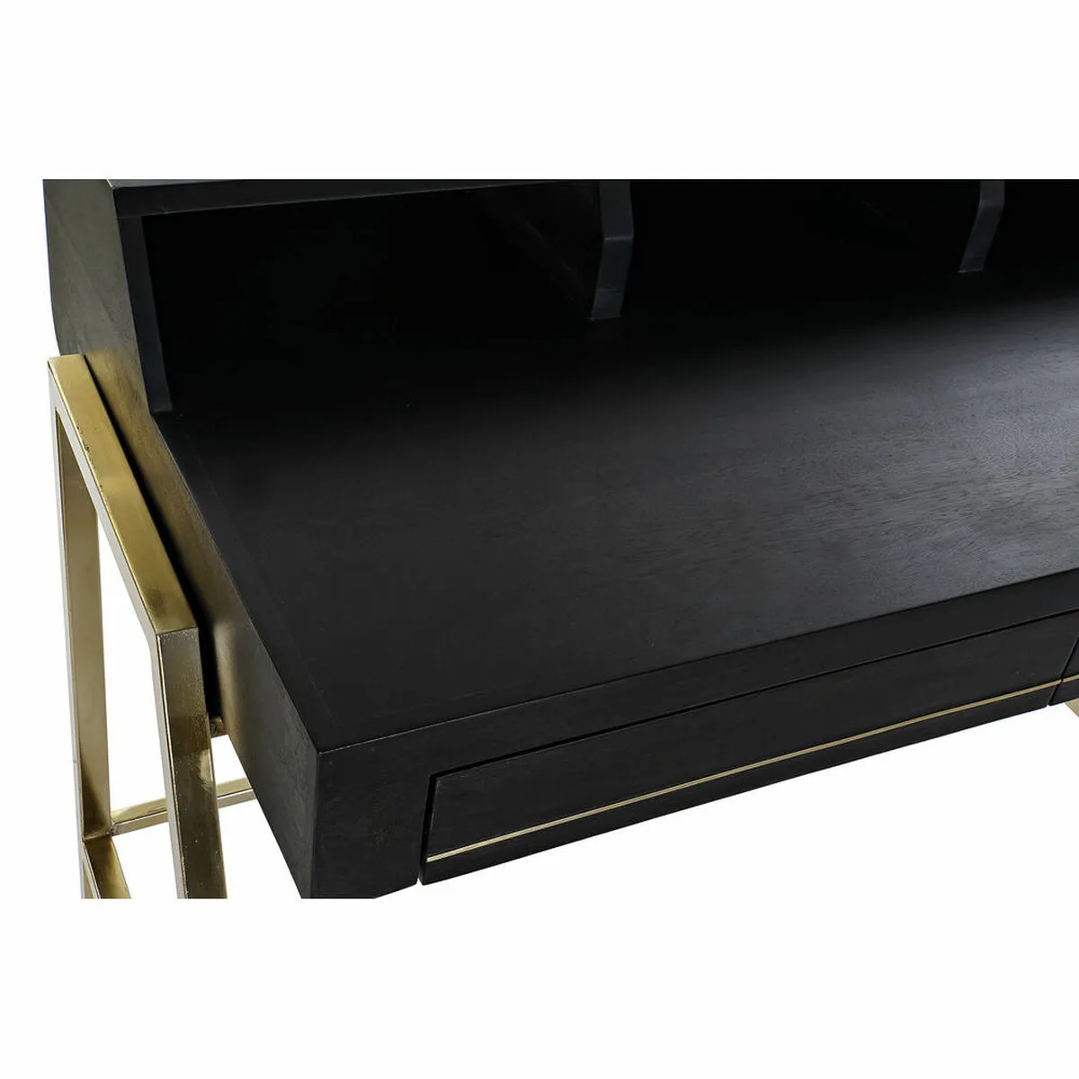Bureau dkd home decor noir metal dore bois de manguier 125 x 74 x 93 5 cm s302311835. Bienvenue dans l'ère du shopping conscient. Diaytar privilégie des produits avec une éthique et un impact positif.