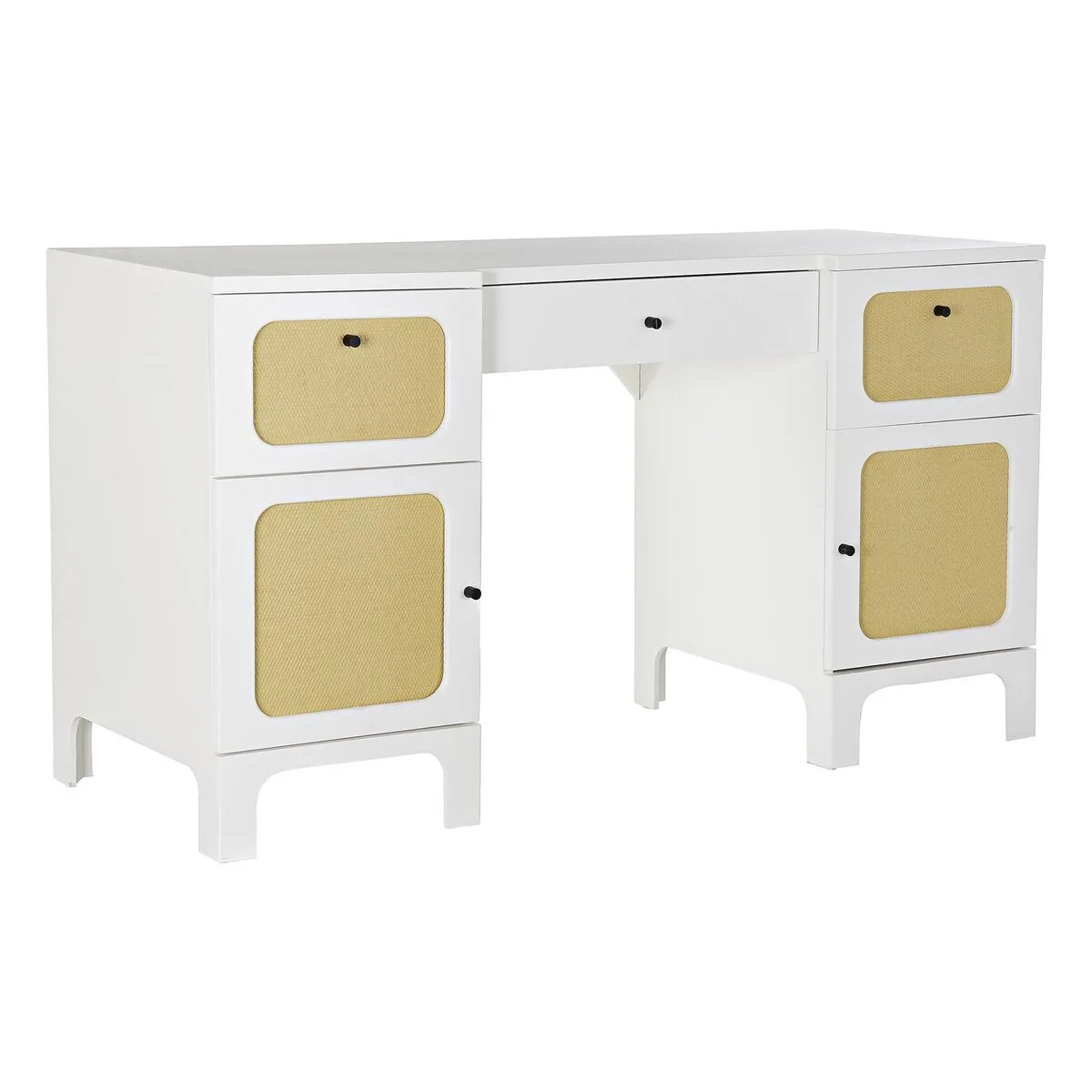 Bureau dkd home decor sapin blanc rotin 140 x 50 x 76 cm s303351016. Diaytar vous offre un accès privilégié à une sélection de produits qui font buzz, qui innovent et qui embellissent la vie
