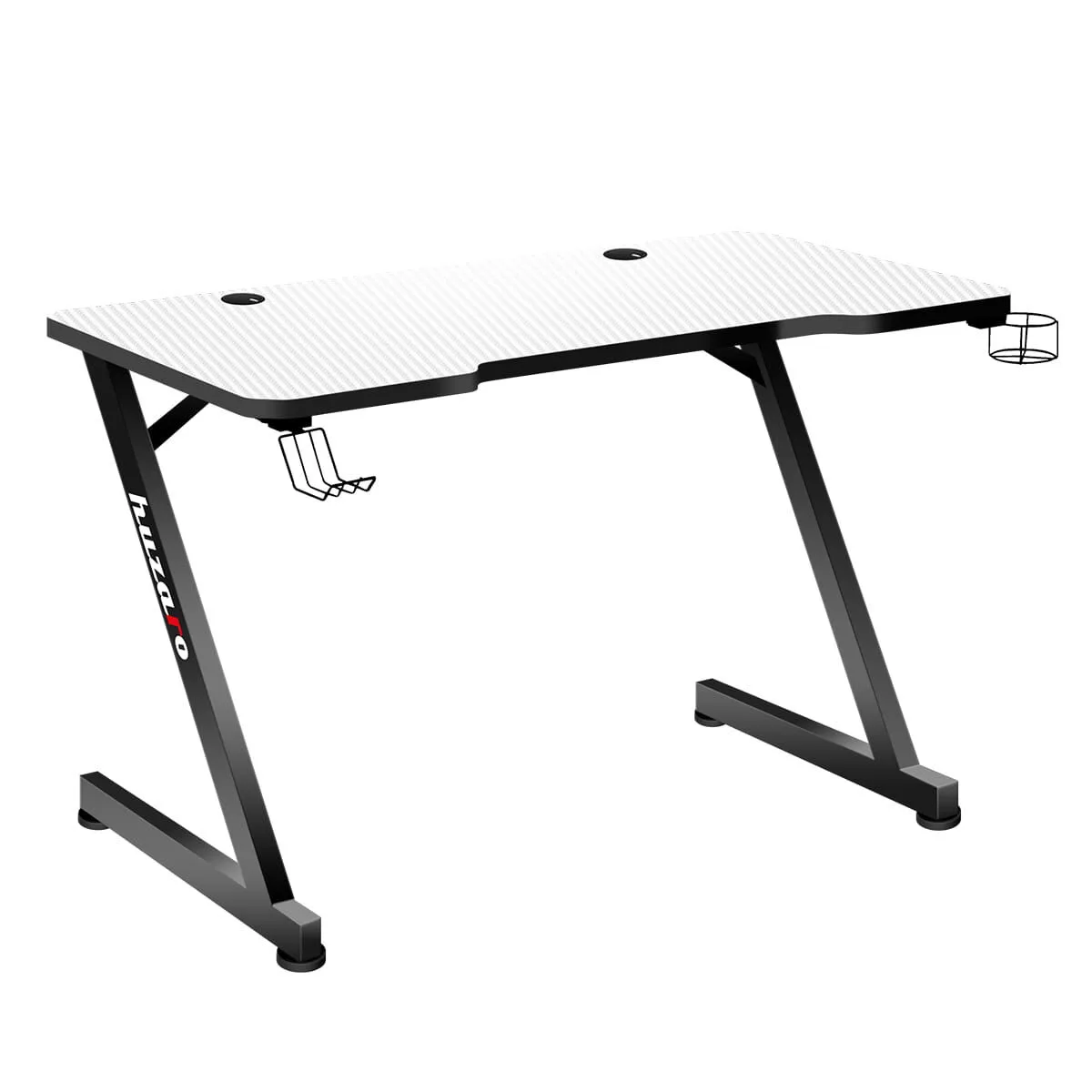 Bureau huzaro hero 2 5 blanc noir aluminium 120 x 60 cm s911438739. Diaytar révolutionne votre façon de faire du shopping en ligne !