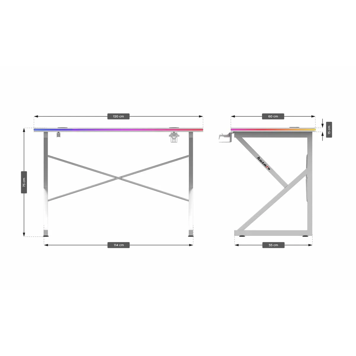 Bureau huzaro hz hero 1 7 rgb white s9110448946. Diaytar, c'est le sismographe des tendances : nous captons les vibrations du marché pour vous offrir le meilleur.