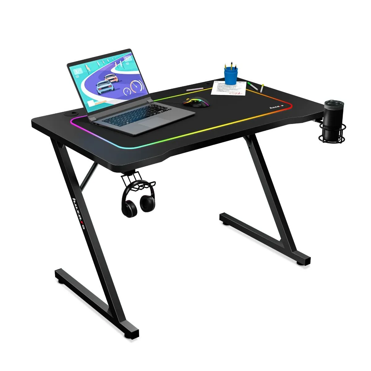 Bureau huzaro hz hero 1 8 black noir acier s911438659. Diaytar, c'est le compagnon de ceux qui aiment prendre soin d'eux et de leur intérieur avec des produits choisis avec amour.
