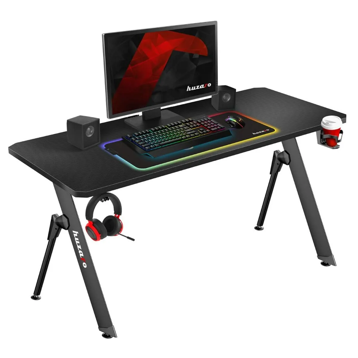 Bureau huzaro hz hero 2 8 noir 140 x 60 cm s911438312. Diaytar, c'est le point de rencontre entre les passionnés de belles technologies et les amateurs de décoration tendance