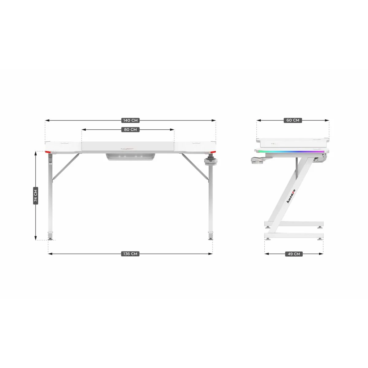 Bureau huzaro hz hero 3 3 white rgb blanc s9110449269. Diaytar, la boutique en ligne qui pense à tout : des gadgets électroniques les plus futés aux objets maison les plus design