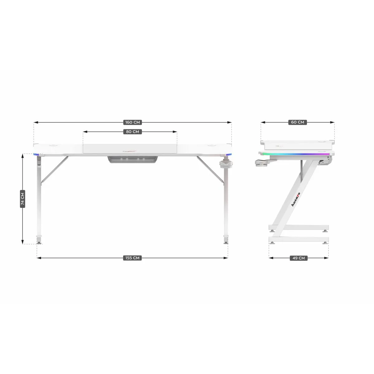 Bureau huzaro hz hero 4 8 rgb white blanc s9110449596. La force de Diaytar : comprendre vos besoins et vos désirs pour vous proposer les produits les plus adaptés et les plus désirables