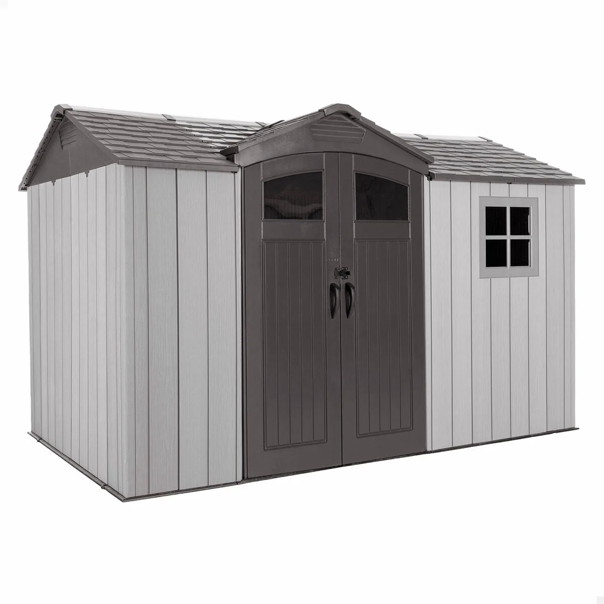 Cabane lifetime 356 x 225 x 213 cm gris s890651914. Diaytar, c'est le testament vivant qu'on peut allier large choix et qualité exemplaire dans le e-commerce.