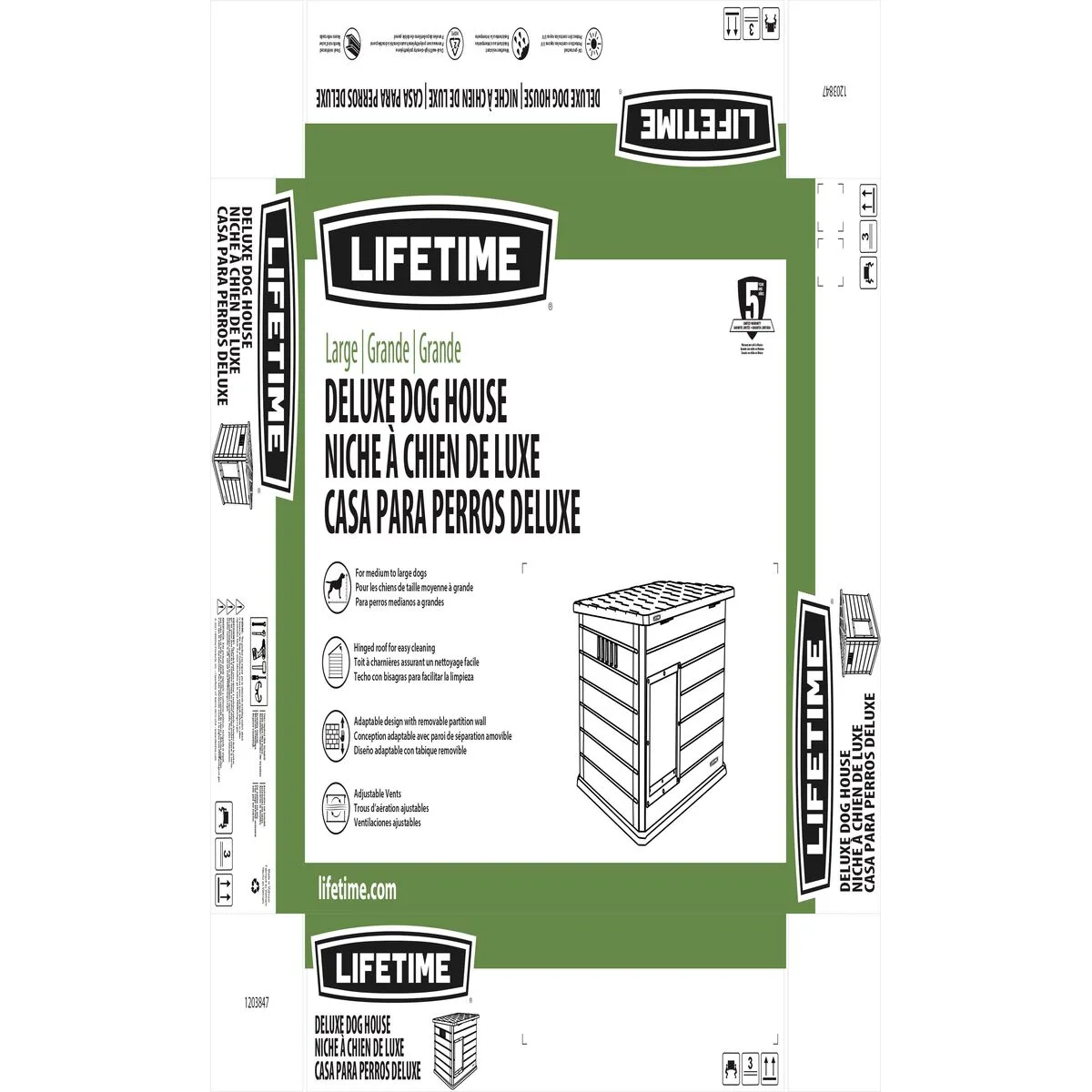 Cabane lifetime 60328 gris polyethylene 120 x 97 x 97 cm s890303712. Diaytar : Parce que vous méritez le meilleur, nous sélectionnons l'excellence.