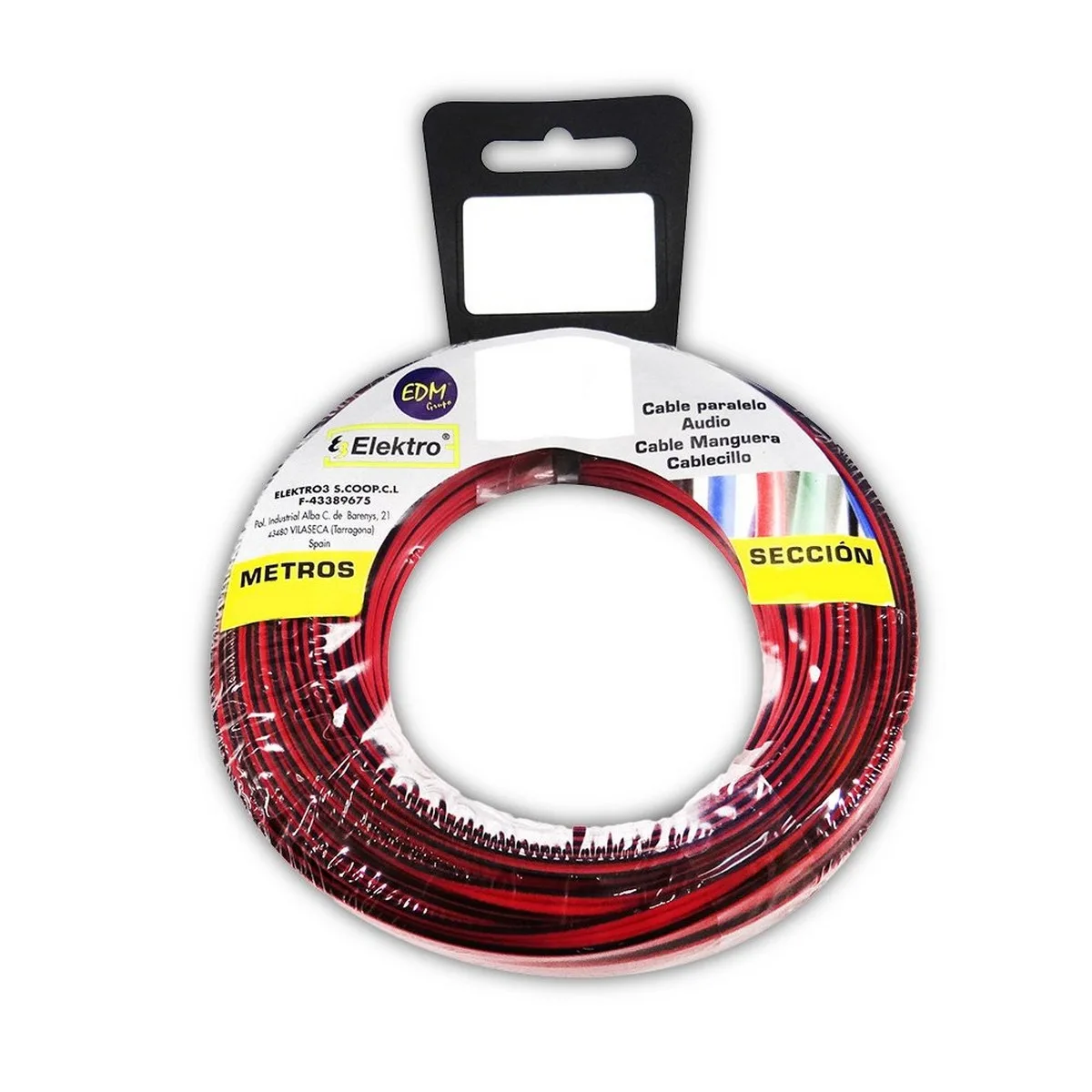 Cable coaxial antenne tv edm 28010 noir rouge rouge noir 25 m 2 x 1 5 mm s791511899. La promesse Diaytar : une sélection rigoureuse de produits généraux où la tendance et la durabilité vont de pair