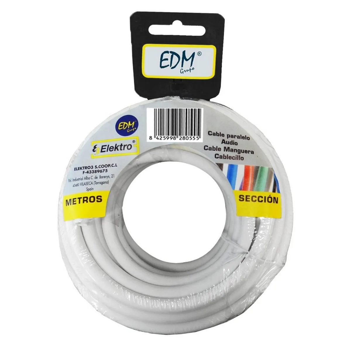 Cable coaxial antenne tv edm 28112 blanc 10 m 2 x 1 5 mm s791519412. Votre foyer mérite le style et le confort des produits Diaytar Home.