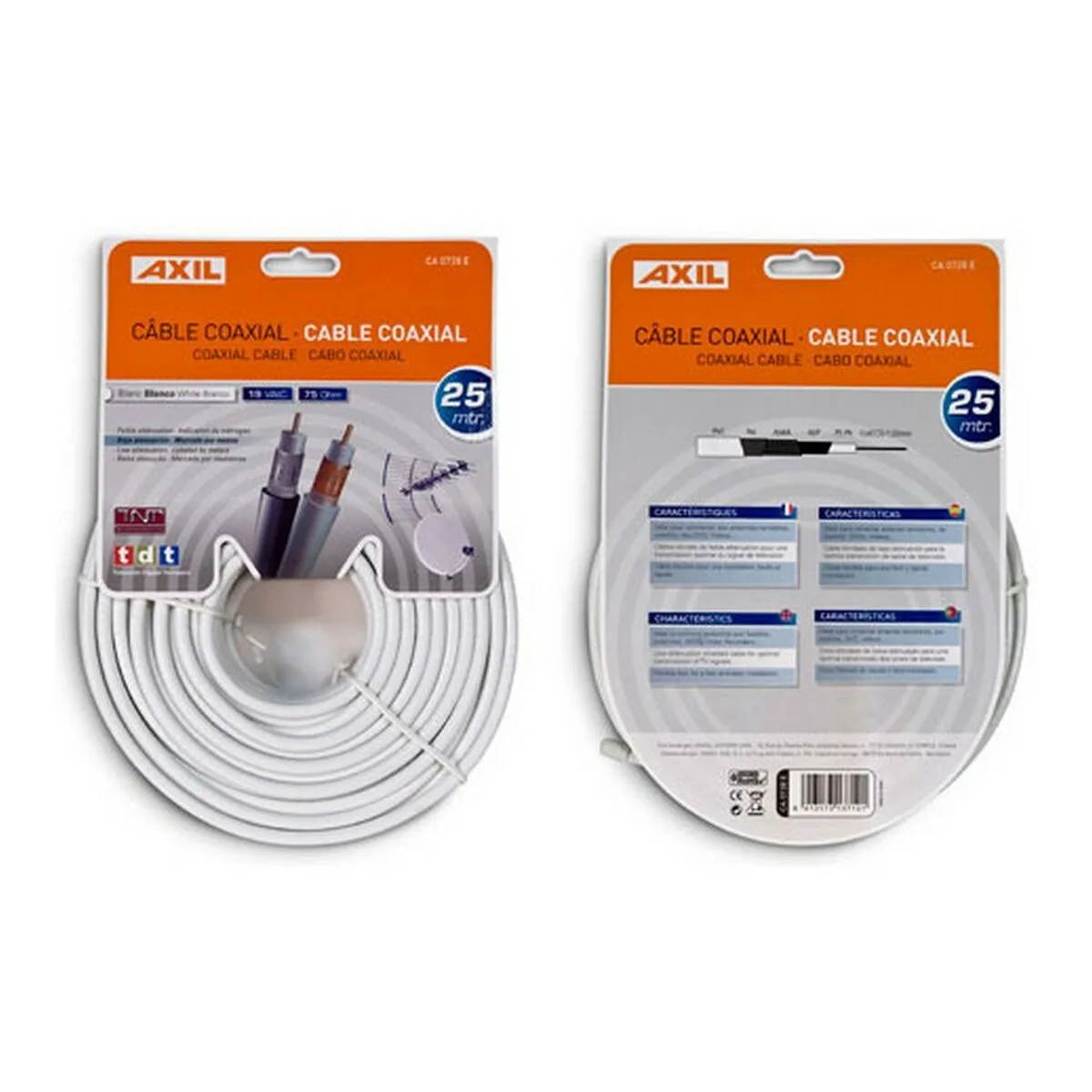 Cable coaxial antenne tv engel 25 m blanc s650182480. Diaytar, c'est la garantie de tomber sur ce produit unique qui fera de votre quotidien une expérience extraordinaire