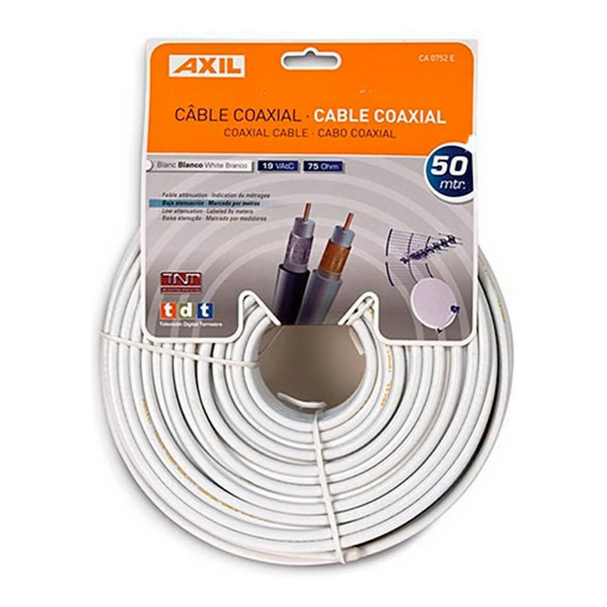 Cable coaxial antenne tv engel 50 m s650182553. Diaytar, c'est l'assurance de produits qui durent, tant dans leur construction que dans leur style intemporel.