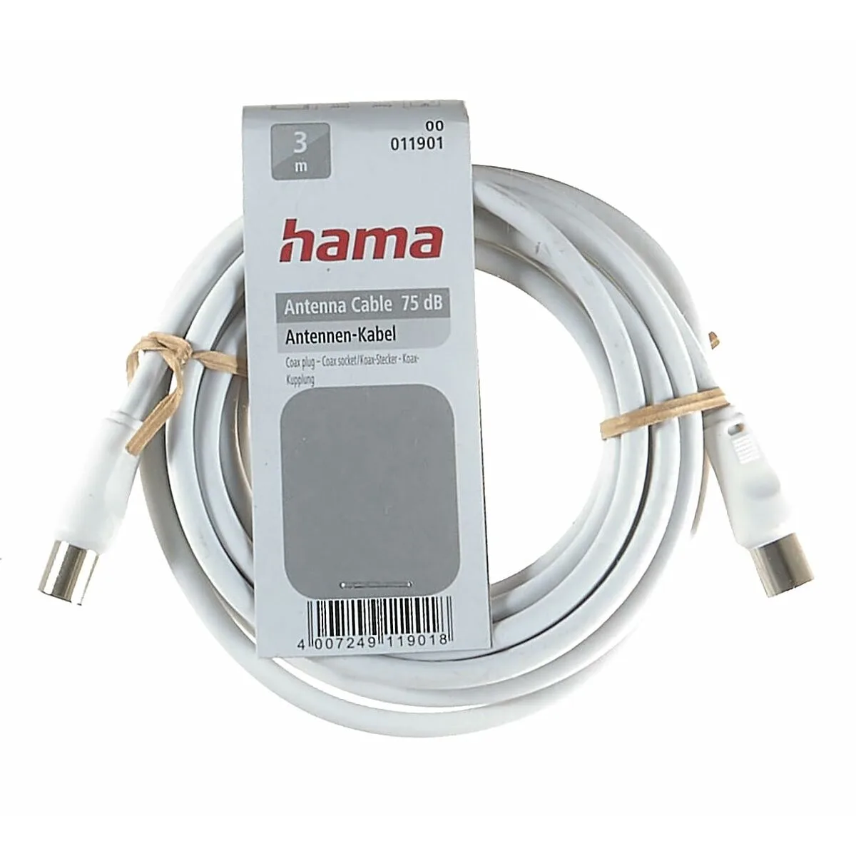 Cable coaxial antenne tv hama 00011901 blanc 3 m m050890525. Bienvenue chez Diaytar, où nous croyons que le meilleur produit est celui qui vous trouve, et non l'inverse.