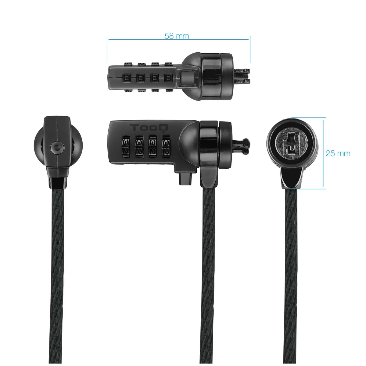 Cable de securite tooq tqclkc0015 g 1 5 m 1 5 m s562193816. Chez Diaytar, nous croyons que le meilleur des produits généraux et électroniques doit être accessible à tous, sans compromis sur le style