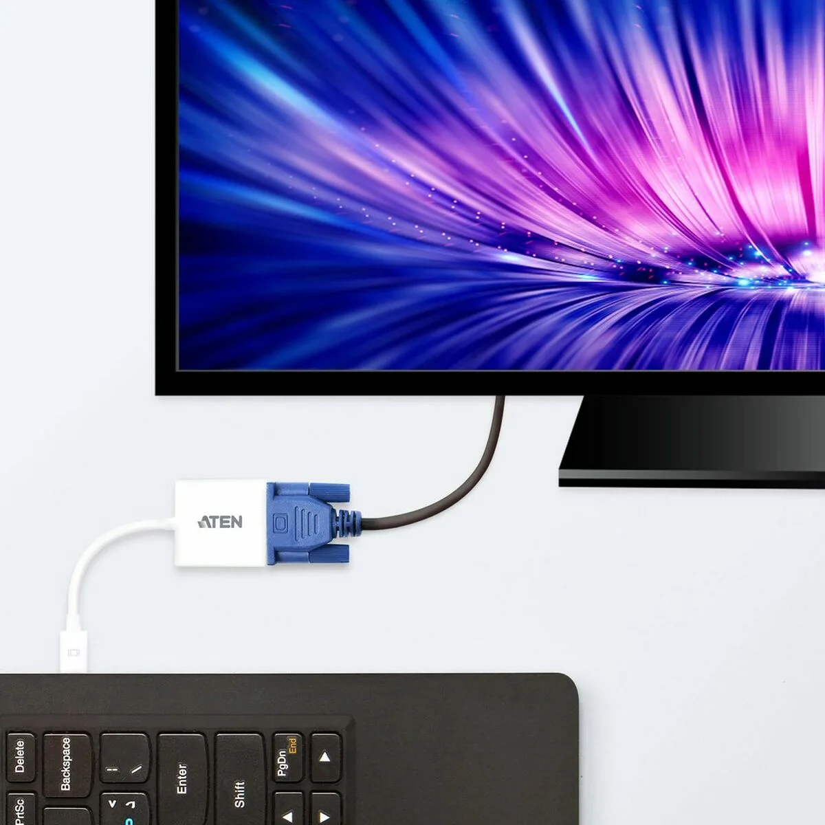 Cable displayport aten vc920 at blanc noir gris m030409376. Bienvenue dans le cercle très sélect des acheteurs inspirés. Diaytar révèle les produits qui définiront demain.