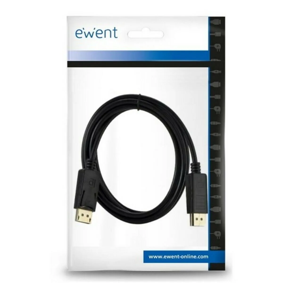 Cable displayport ewent noir s023046744. Notre mission : éradiquer le superflu pour ne vous proposer que l'essentiel... mais en beaucoup plus stylé. Bienvenue chez Diaytar.