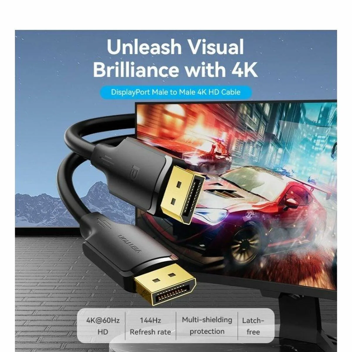 Cable displayport vention hakbh noir 2 m s990856574. Innovation, style et qualité : les trois piliers de l'expérience Diaytar.