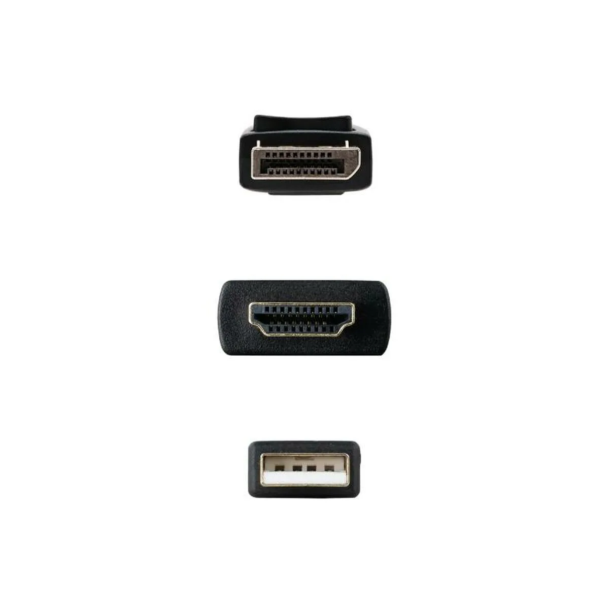 Cable displayport vers hdmi nanocable 10 15 4352 noir 1 8 m 4k ultra hd s990501823. Diaytar, le nom qui garantit que chaque produit, du plus technologique au plus basique, a été choisi avec goût et exigence