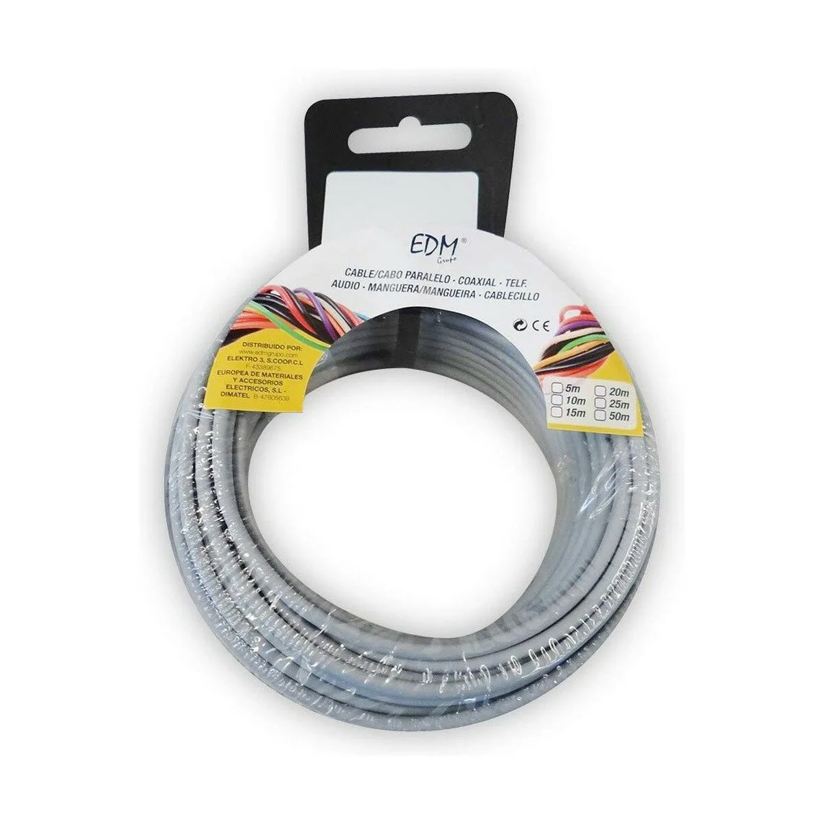 Cable edm 28424 gris 1 5 mm 25 m s791528770. Diaytar, c'est la fusion entre le meilleur de l'artisanat et le cutting-edge de la technologie, au service de votre quotidien.