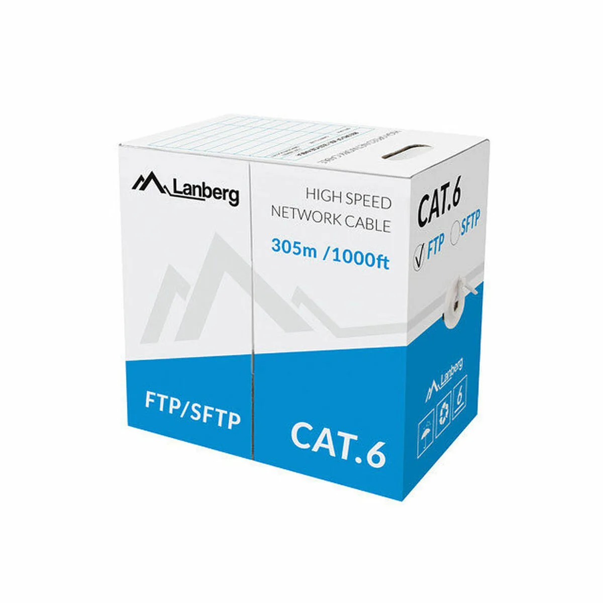 Cable ethernet lan lanberg lcf6 11cu 0305 s gris 305 m s560914247. Diaytar, c'est le manifeste d'un shopping plus intelligent, plus rapide, et résolument plus gratifiant.