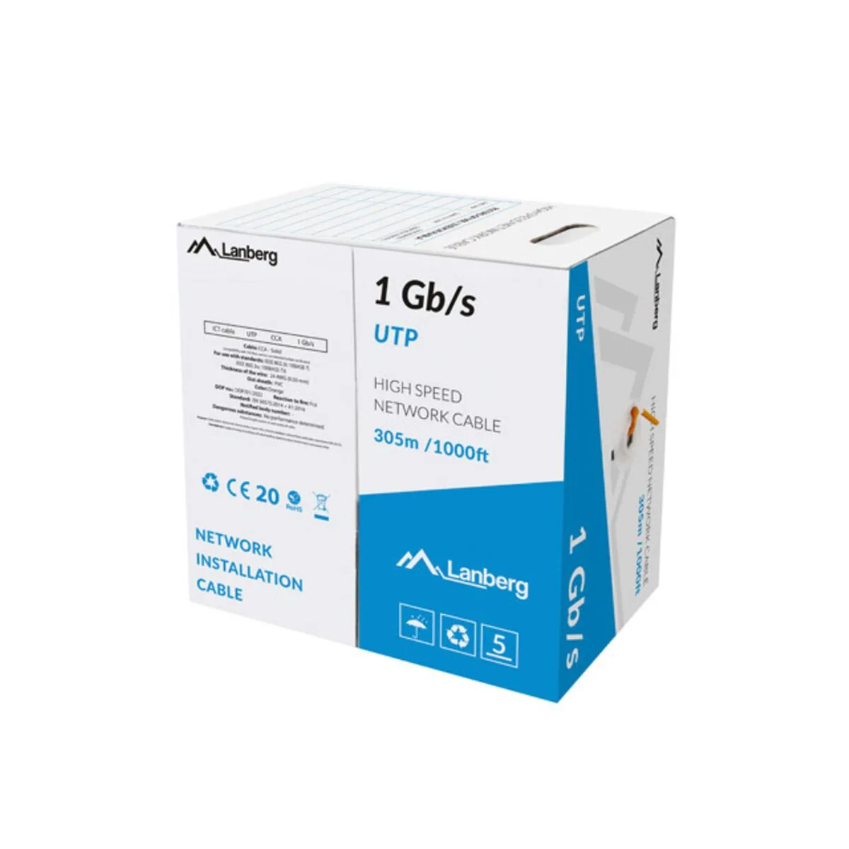 Cable ethernet lan lanberg lcu6 10cc 0305 o orange 305 m s914403661. Diaytar, c'est votre conseiller shopping personnel, toujours à l'affût des pépites qui correspondent à votre style de vie.
