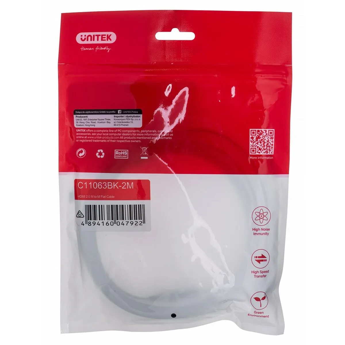 Cable hdmi unitek c11063bk 2m 2 m s911561718. Diaytar, une destination où l'on vient pour un produit précis et où l'on reste pour l'étendue et la qualité de l'offre