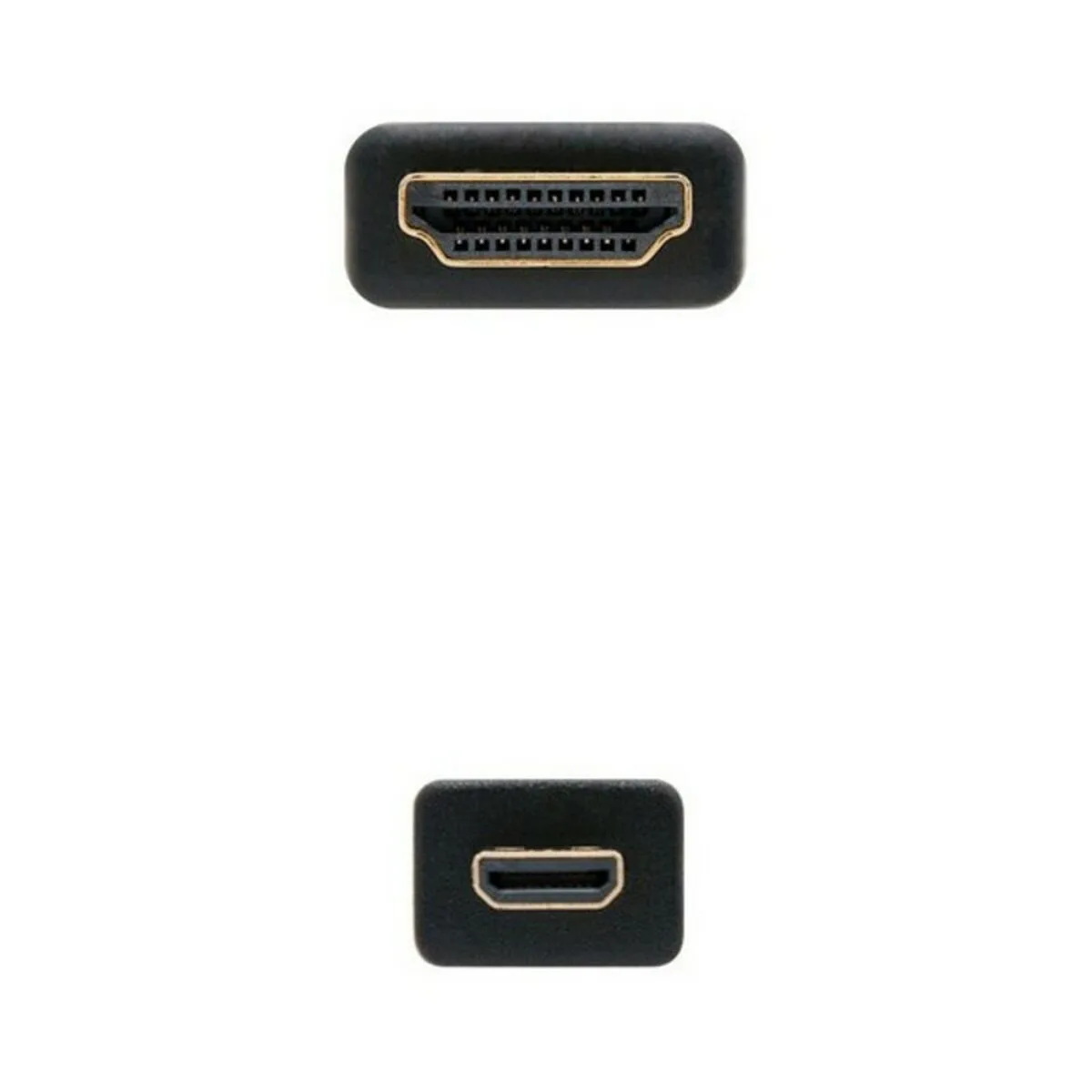 Cable hdmi vers micro hdmi nanocable 10 15 3501 noir 80 cm s990520856. Diaytar : Parce que vos goûts sont éclectiques, notre offre de produits l'est tout autant. Explorez sans modération.