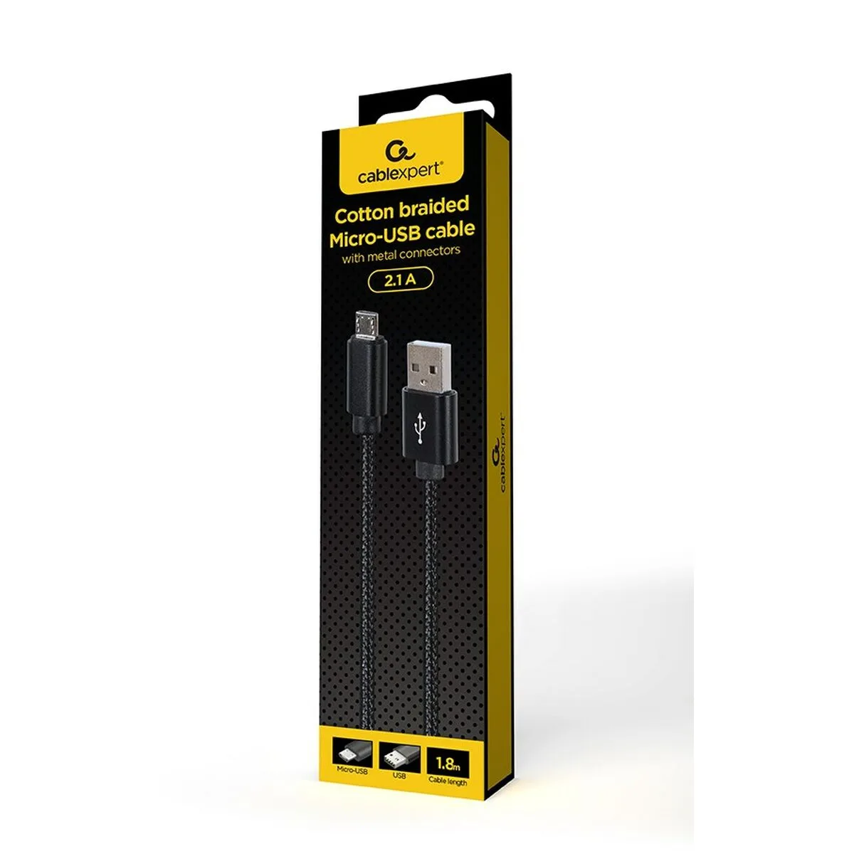 Cable micro usb vers usb gembird ccdb musb2b ambm 6 noir 1 8 m s918618894. Diaytar, c'est l'art de la sérendipité appliqué au e-commerce : vous venez pour une chose, vous repartez avec l'objet de vos rêves.