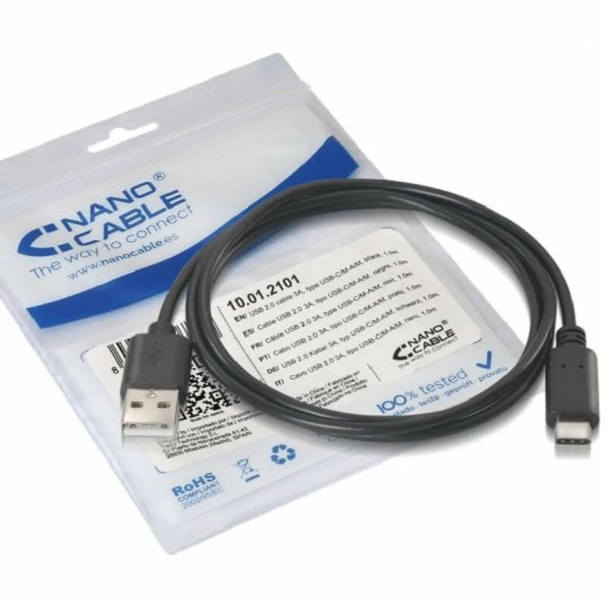 Cable usb a vers usb c nanocable 10 01 2102 noir 2 m s990491435. Diaytar mise sur l'intelligence collective : notre communauté nous guide pour dénicher les produits les plus plébiscités.