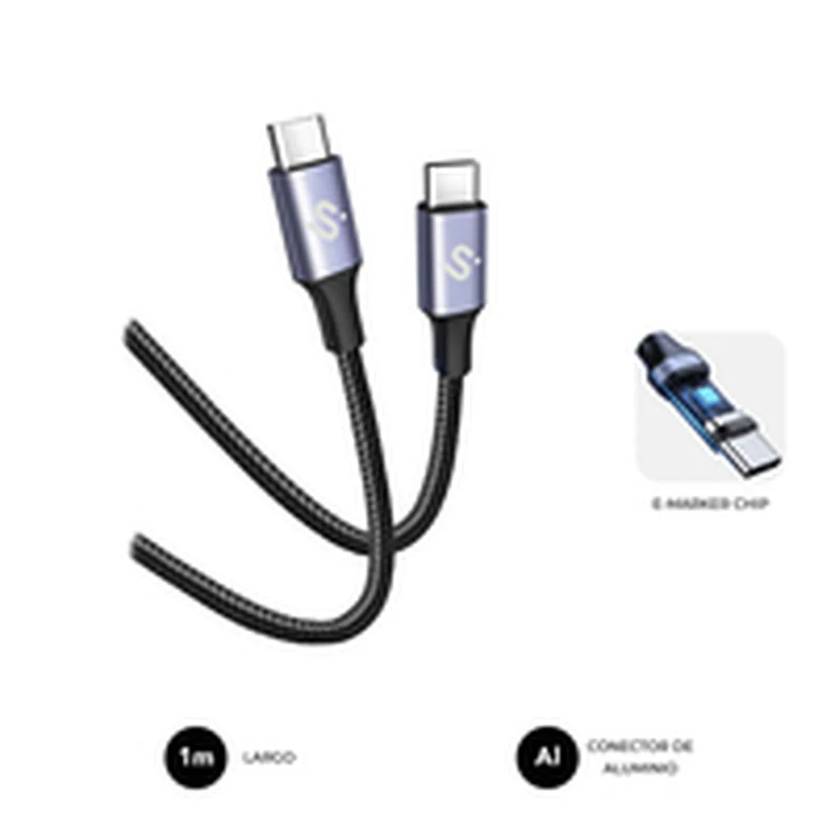 Cable usb c vers usb c subblim plus noir 1 m m052927673. Chez Diaytar, nous valorisons autant la fonction que la forme dans chaque produit que nous ajoutons à notre collection