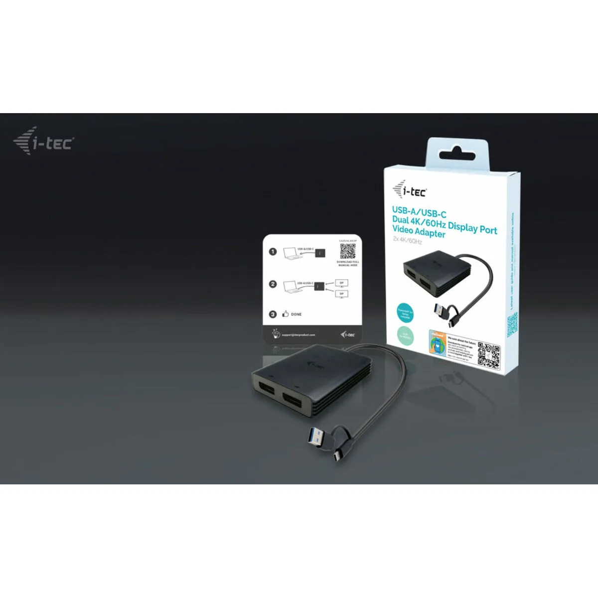 Cable usb i tec cadual4kdp noir s5526664899. Exprimez votre personnalité avec les accessoires tendance de Diaytar.
