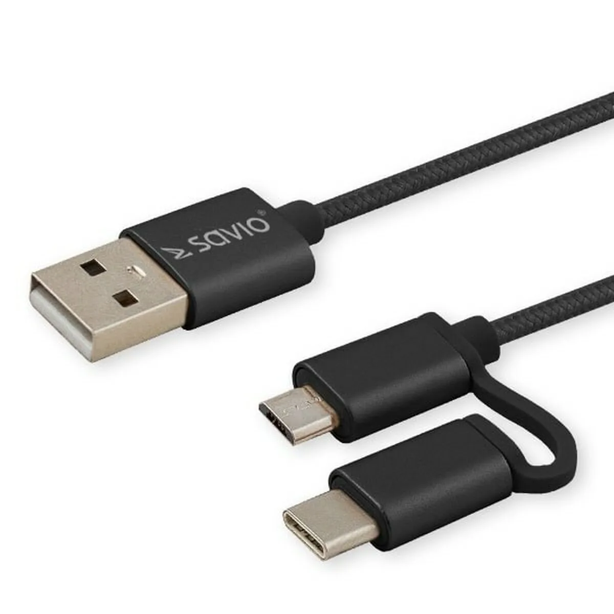 Cable usb vers micro usb et usb c savio cl 128 noir 1 m s911549278. Notre raison d'être : vous faire économiser le plus précieux des resources : votre temps. Bienvenue sur Diaytar, les produits triés sur le volet.