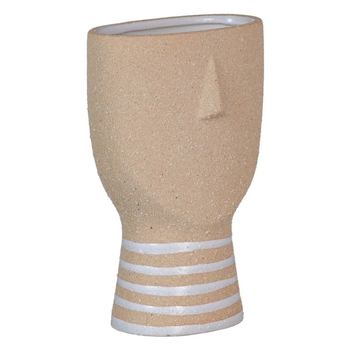 Cache pot 14 x 9 x 21 5 cm ceramique naturel s880138248. Diaytar, c'est le refuge des amoureux du beau et de l'utile, un sanctuaire dédié au produit parfait.