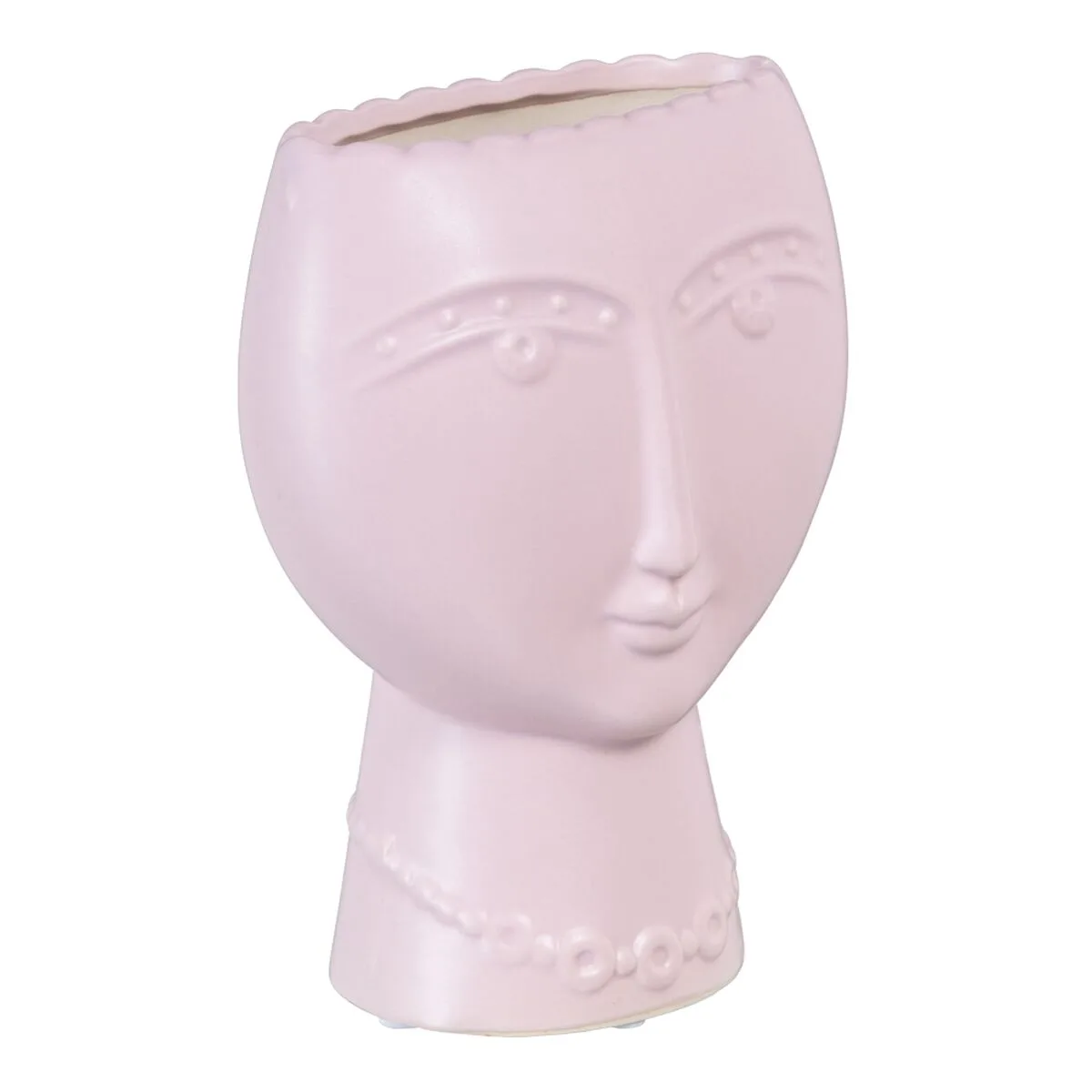 Cache pot 15 x 8 5 x 19 cm visage ceramique mauve s880139712. Diaytar a fait le pari de la transparence : nous vous disons tout sur l'origine et la conception de nos produits.