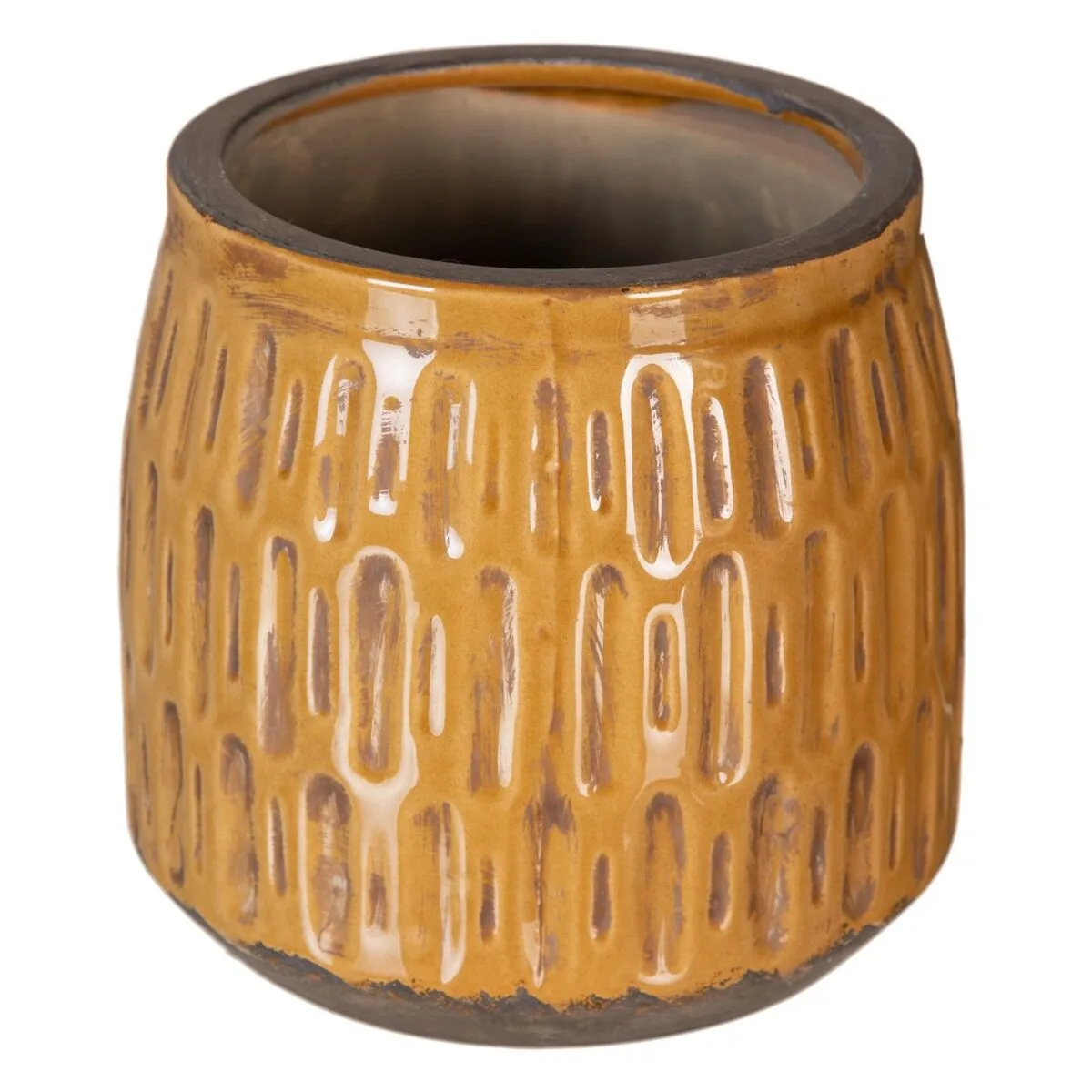 Cache pot 17 5 x 17 5 x 17 cm ceramique moutarde s880120630. Nous avons injecté tout notre savoir-faire dans Diaytar pour vous offrir une expérience shopping sans friction, tout en plaisir.