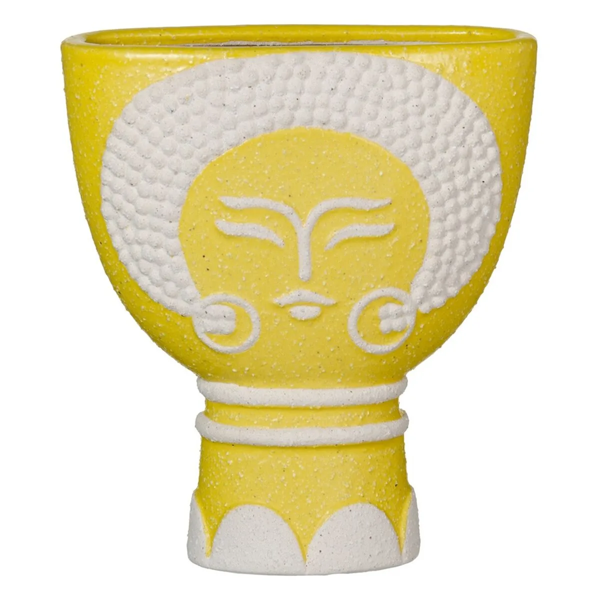 Cache pot 19 x 9 x 22 cm ceramique jaune s880139393. Diaytar, le reflect de vos envies multiples : une gamme de produits soigneusement composée pour sa diversité et sa pertinence