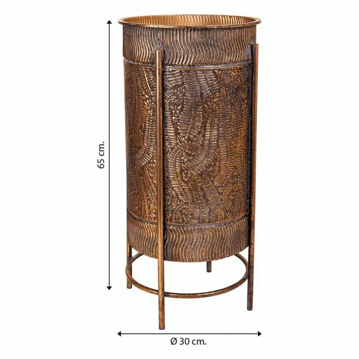 Cache pot alexandra house living dore fer 30 x 65 x 30 cm d163096824. Diaytar s'engage à vous proposer une expérience shopping unique avec des produits généraux innovants, tendance et toujours à prix attractifs