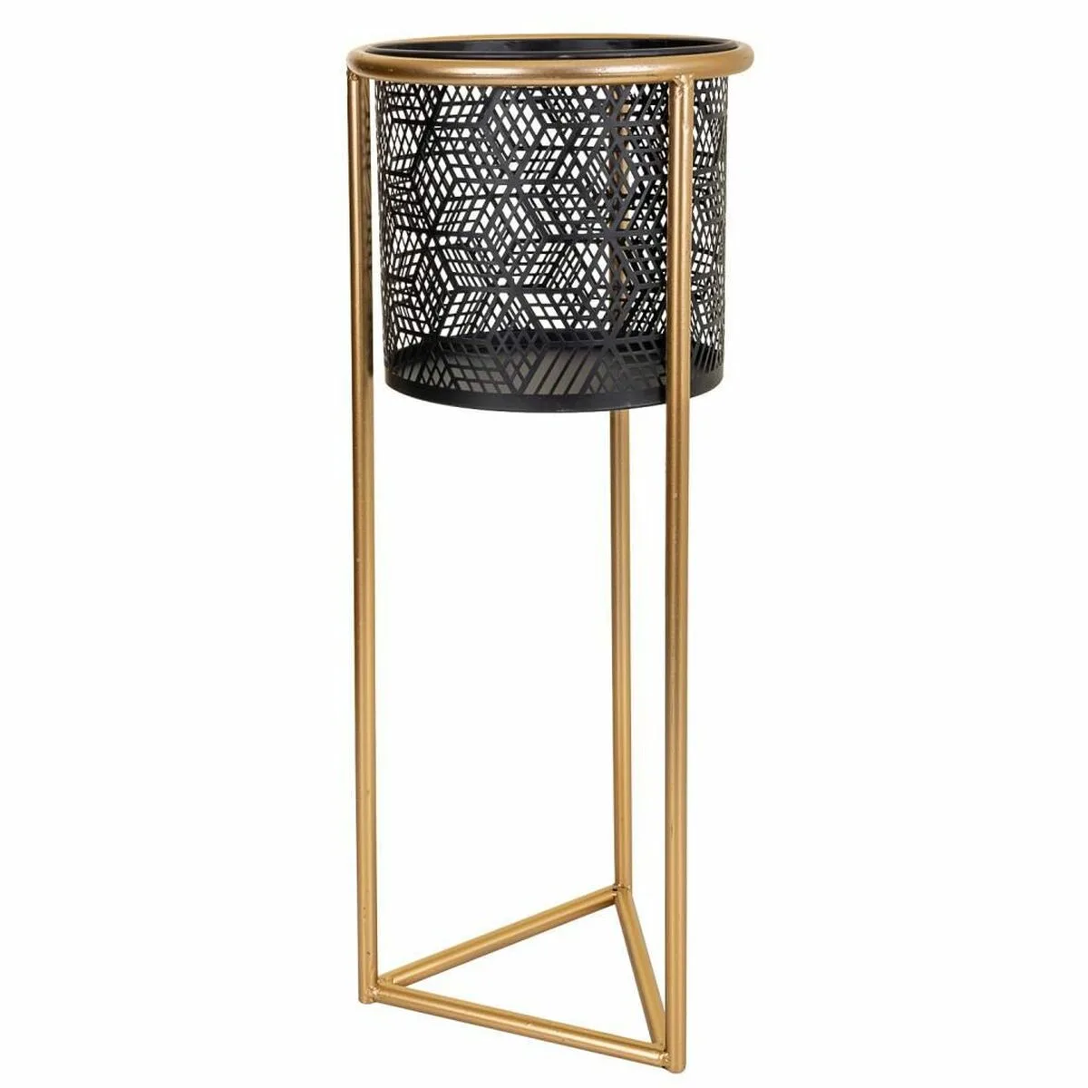 Cache pot alexandra house living noir dore metal 23 x 60 x 23 cm avec support d163025427. Diaytar opère une veille constante pour vous offrir l'élite des produits généraux, électroniques et maison.