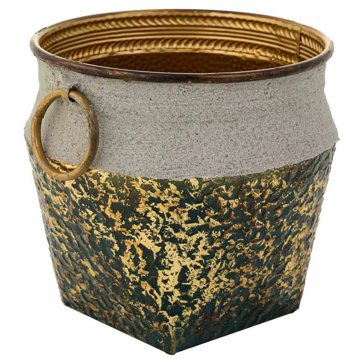 Cache pot alexandra house living or fer 27 x 25 x 27 cm d163232719. Diaytar vous habille de la tête aux pieds avec goût et raffinement.