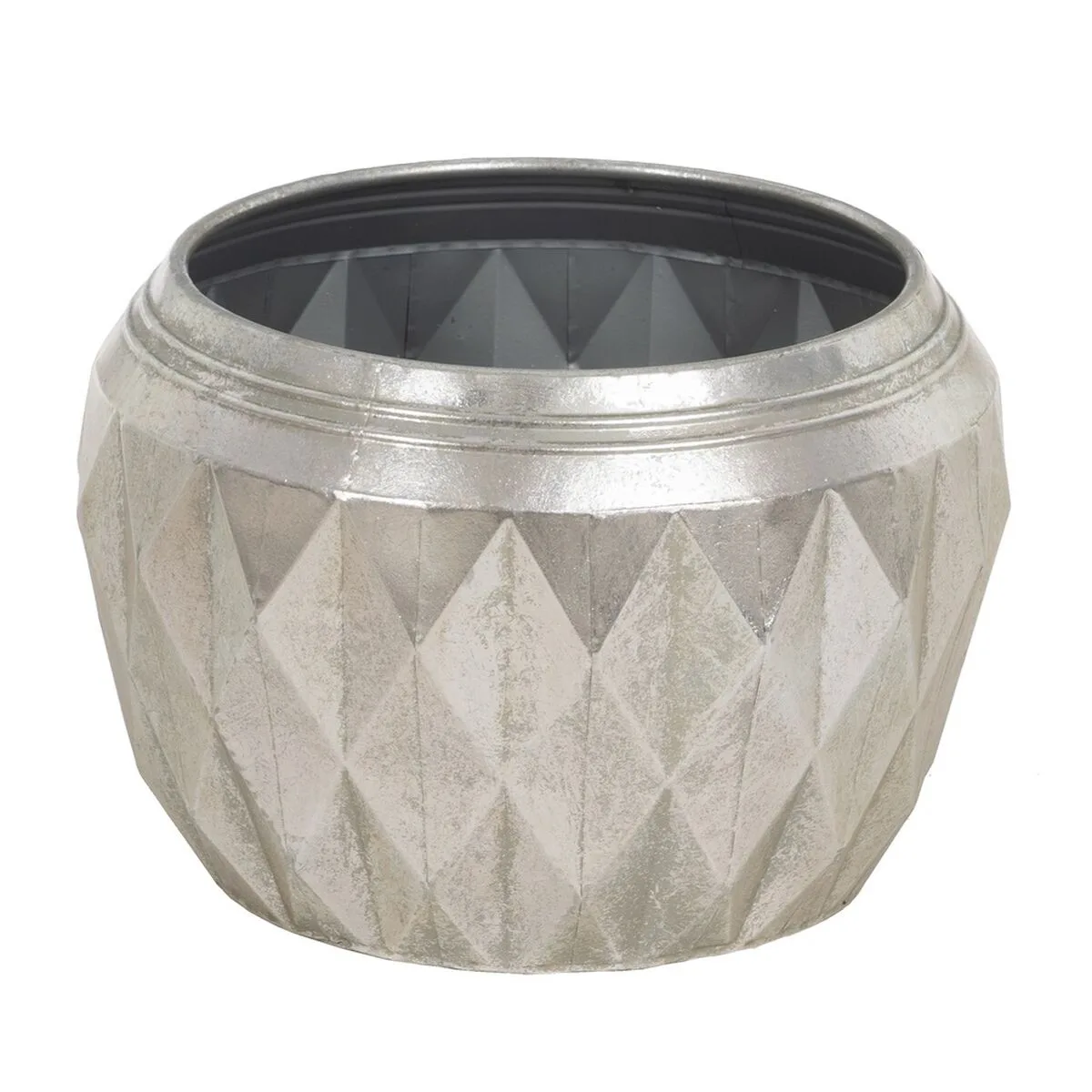 Cache pot argente fer 37 5 x 37 5 x 25 5 cm s880438534. L'aventure Diaytar est une quête permanente de sens et d'esthétisme à travers des produits soigneusement pensés.