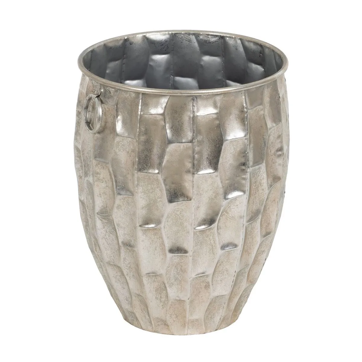 Cache pot argente fer 39 x 39 x 51 cm s880438724. La recette Diaytar : un tiers de design, un tiers d'innovation, un tiers de fonctionnalité. Le tout saupoudré de tendance.