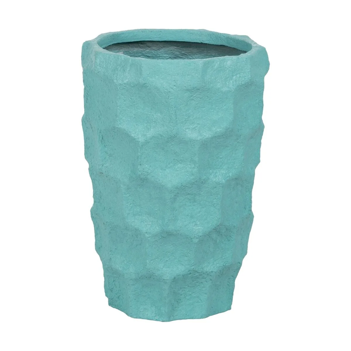 Cache pot bleu ciment 42 7 x 42 5 x 62 cm s880824136. Diaytar réinvente votre quotidien avec des objets déco pleins de charme.