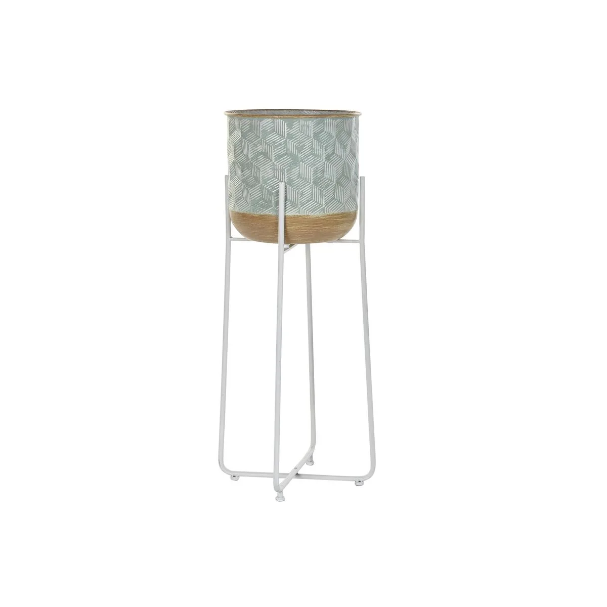 Cache pot dkd home decor bicolore metal 35 x 35 x 91 cm rond 2 unites s303463020. Diaytar s'adresse aux esprits modernes en quête de produits qui allient performance technologique et design épuré