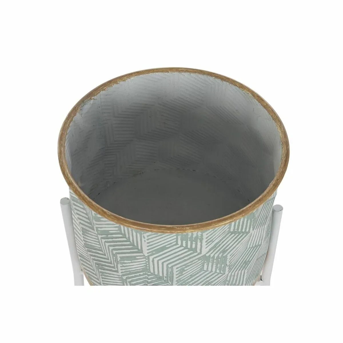 Cache pot dkd home decor bicolore metal 35 x 35 x 91 cm rond 2 unites s303463094. Votre style, votre personnalité, nos produits : bienvenue chez Diaytar !