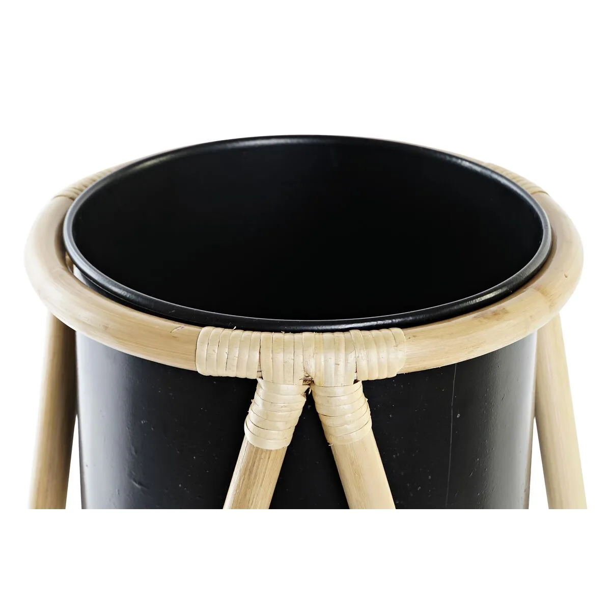 Cache pot dkd home decor naturel noir metal colonial bambou 26 x 26 x 40 cm s303469976. Style et élégance se conjuguent parfaitement dans notre rayon mode Diaytar.