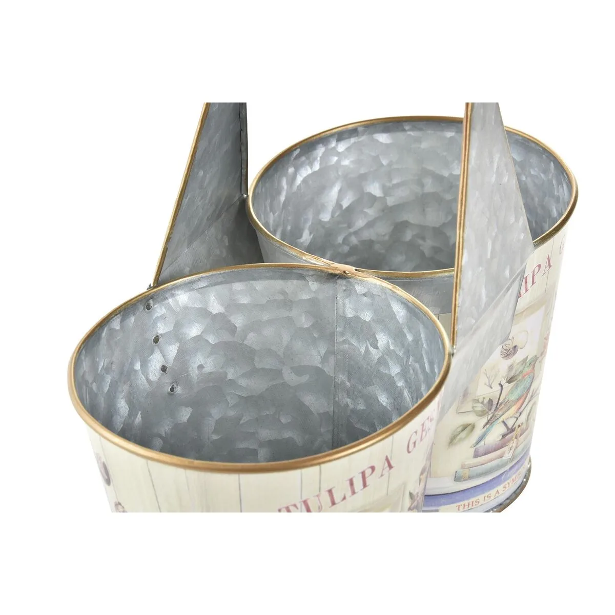 Cache pot dkd home decor rose metal shabby chic 24 x 12 x 23 cm s303207382. Diaytar Home : Créez l'atmosphère parfaite dans chaque pièce de votre maison.