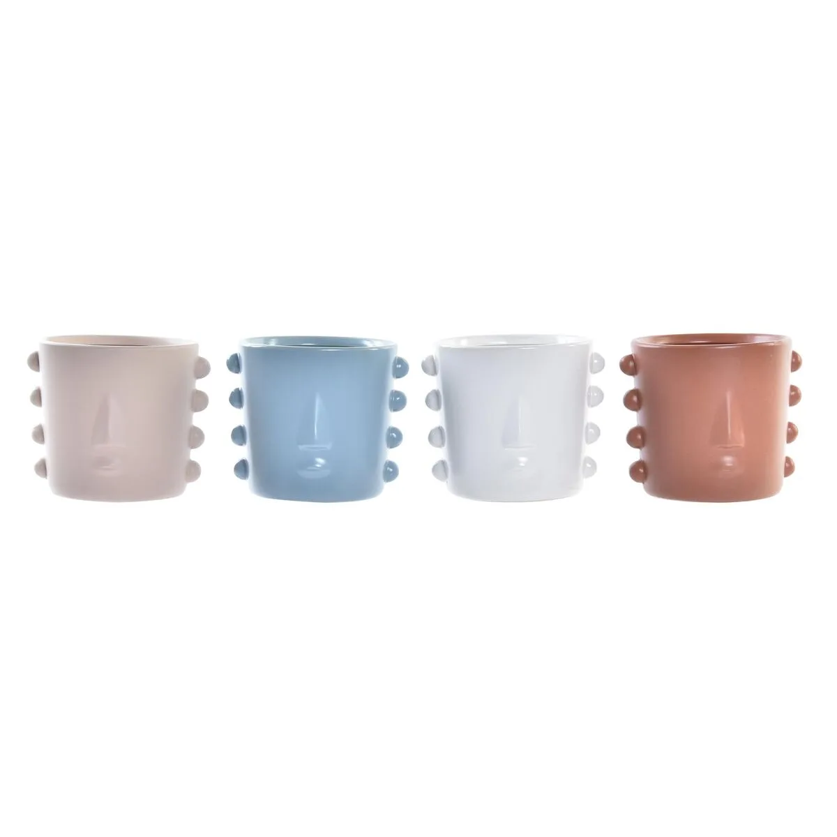 Cache pot dkd home decor visage gres 15 x 13 x 12 5 cm 4 unites s303458982. Diaytar, c'est le hub où se connectent les créateurs de produits géniaux et les clients qui les attendaient sans le savoir.